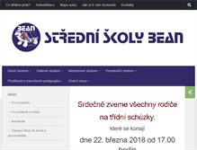 Tablet Screenshot of bean.cz